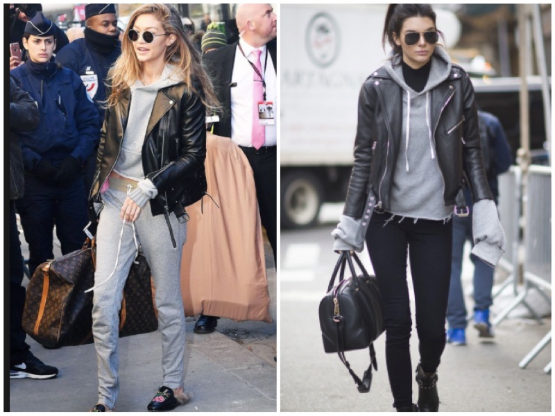 leatherjacket2 - The Formula for Effortless Airport Style