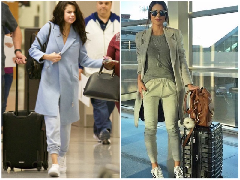 monochrome look - The Formula for Effortless Airport Style