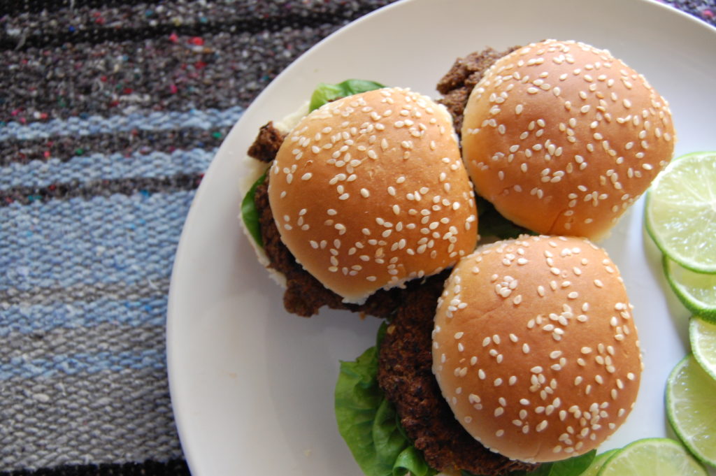 DSC 2002 1024x681 - Spicy Jalapeno Lime Bean Burger Recipe