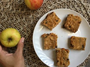 IMG 8176 300x225 - Paleo Apple Blondie Recipe