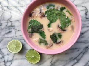 IMG 8826 300x225 - Easy to Make Soup - Thai Chicken Coconut Soup (Tom Kha Gai)