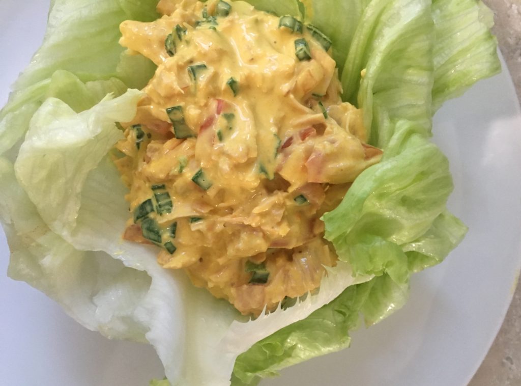 IMG 1864 1024x758 - Low Carb Turmeric Chicken Salad