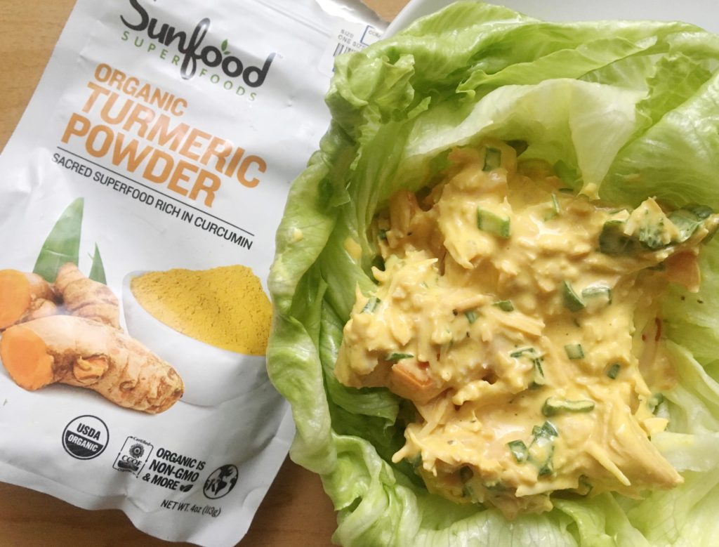 IMG 1873 1024x779 - Low Carb Turmeric Chicken Salad