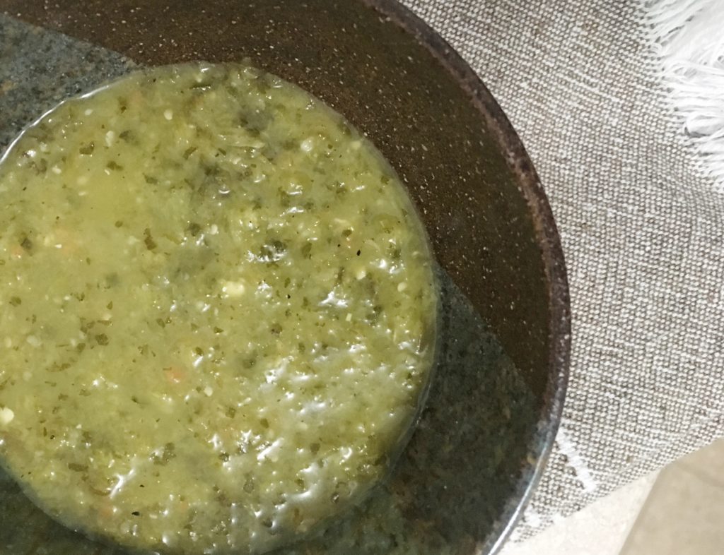 IMG 2064 1024x786 - Making an Authentic Salsa Verde