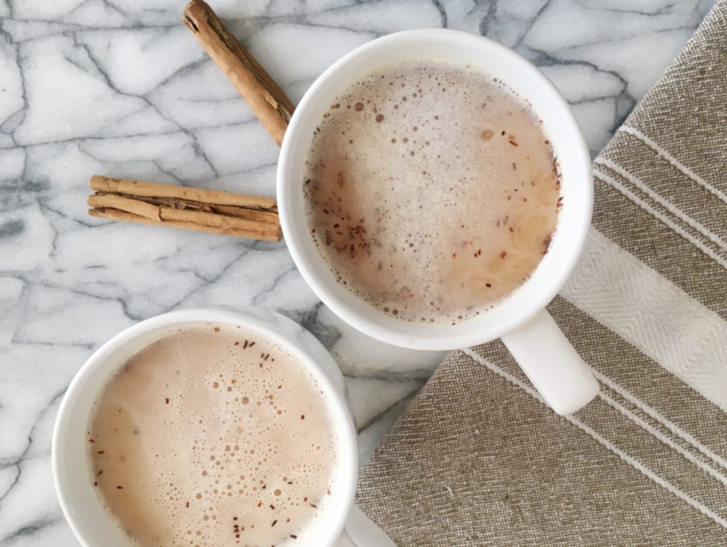 IMG 2881 1024x771 - Autumn Coconut Chai Latte From Scratch